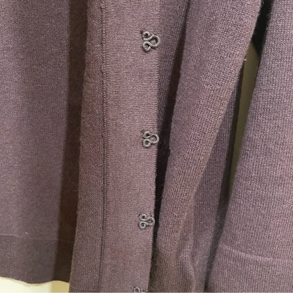 Banana Republic Women's Open Front Cardigan with Hooks 3/4 Sleeve Brown Size M - Picture 5 of 10